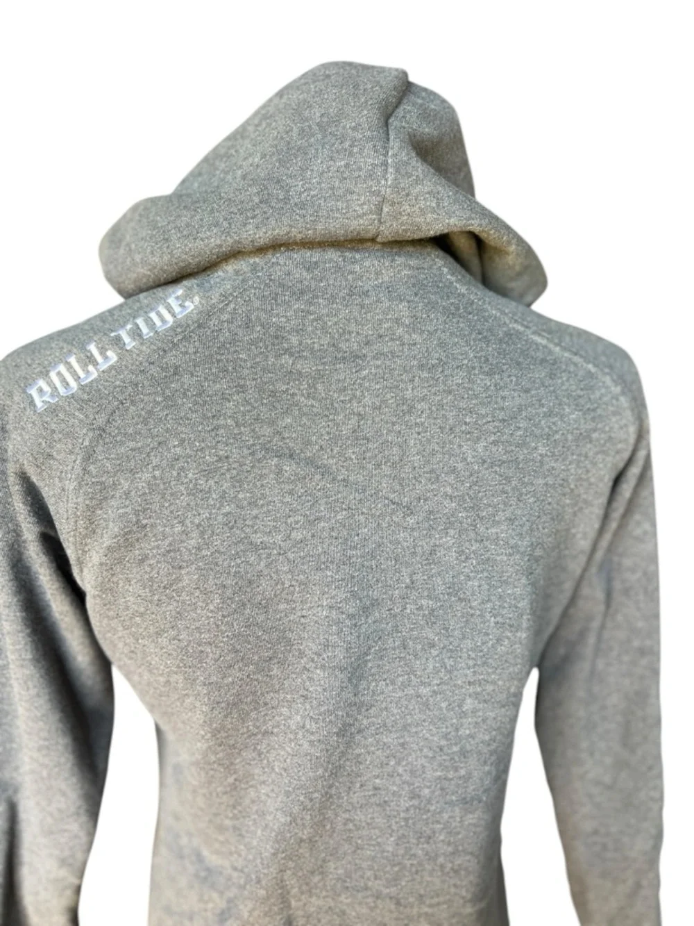Champion Alabama Crimson Tide Hoodie Women’s Medium Gray Half Zip BAMA Roll Tide